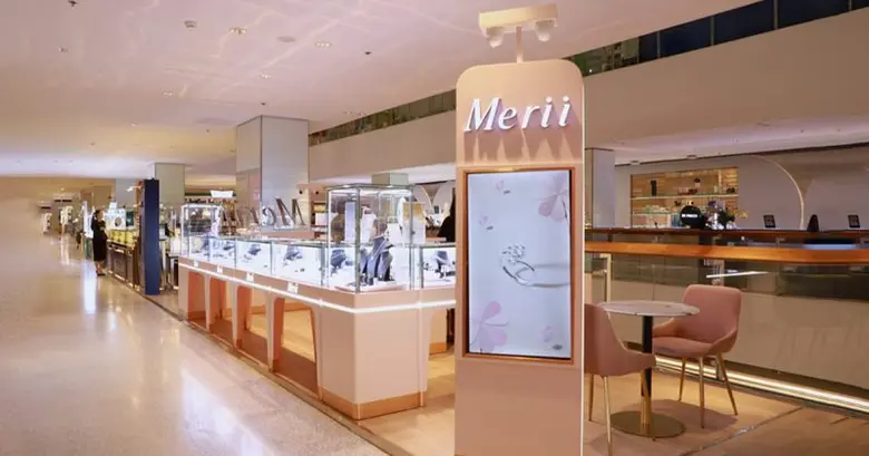 Merii แบรนด์เครื่องประดับ Cubic Zirconia 100 Cuts ท...