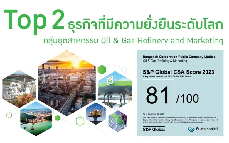 บางจากฯ ส่งท้ายปลายปีด้วยการได้รับการประเ...