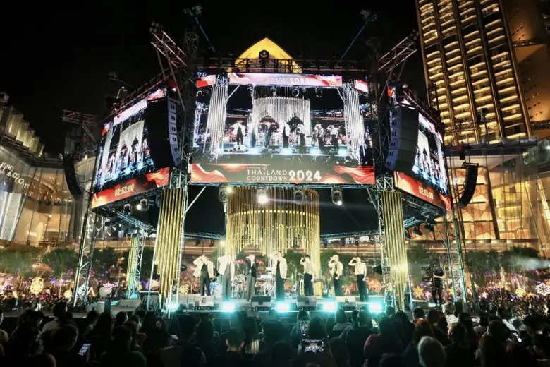 ภาพบรรยากาศความสนุกสนาน และคึกคักจากงาน เคานต์ดาวน์ที่เป็นที่สุดของประเทศไทย Amazing Thailand Countdown 2024 at ICONSIAM