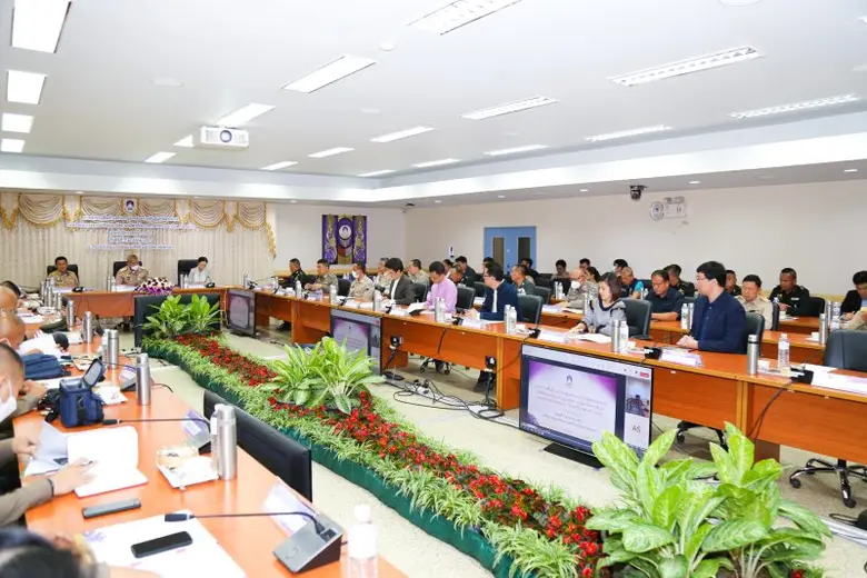 ม.พะเยา ประชุมคณะส่วนล่วงหน้าเตรียมงานพิธีพระราชทานปริญญาบัตร ประจำปีการศึกษา 2565