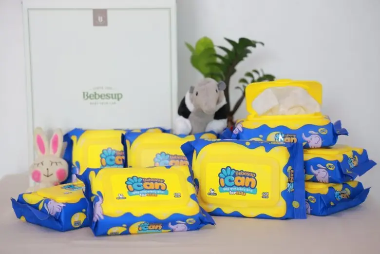 "BEBESUP" (เบเบ้ซุป) ทิชชู่เปียกรักษ์โลกแ...