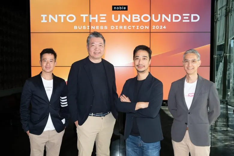 "NOBLE" spreads its wings to mark the Year of the Dragon, Set to launch 7 new projects worth a total of THB 14,310 million and target pre-sale of THB 18,000 million