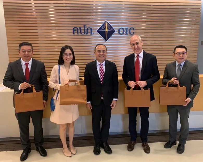 คณะผู้บริหาร แอลเอ็มจี ประกันภัย แสดงความยินดีกับเลขาธิการ คปภ. คนใหม่