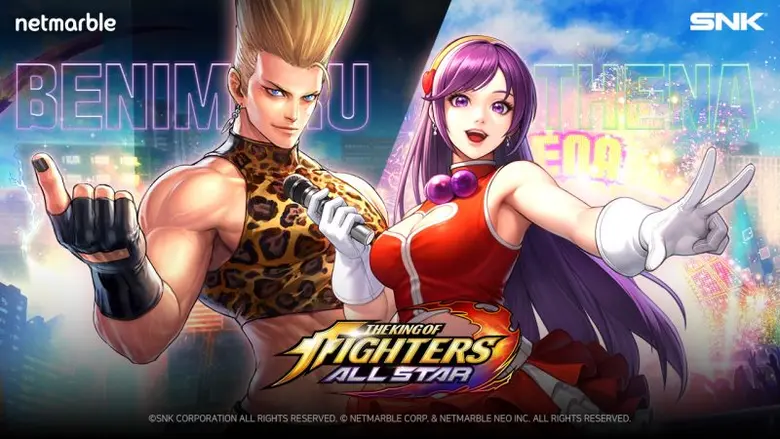 The King of Fighters ALLSTAR ปล่อยความแกร่งของสองไฟท์เตอร์ใหม่ 'อาเธน่า 2003' และ 'เบนิมารุ XI'