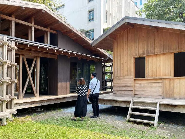 SODA SPU ต้อนรับ Osaka Metropolitan University & Kanematsu Sustech Corporationเยี่ยมชม ศาลาญี่ปุ่น ต้นแบบเรือนไม้ประหยัดพลังงาน "Japanese Tea Pavilion"