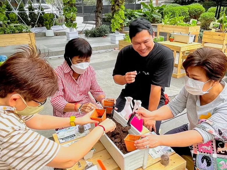 Chia Tai Cultivates Urban Agricultural Concepts At Bangkok Design Week 2024 Introducing "Chia Tai Healthy Urban Farm" at the Heart of South Sukhumvit