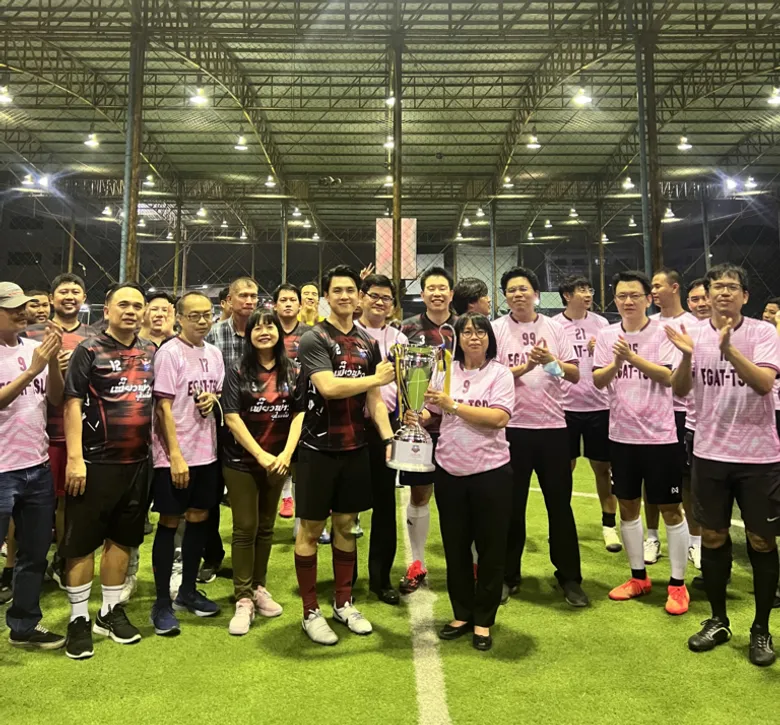 การแข่งขันฟุตบอลกระชับมิตร ระหว่างฮิตาชิ เอนเนอร์ยี่ กับ การไฟฟ้าฝ่ายผลิตแห่งประเทศไทย