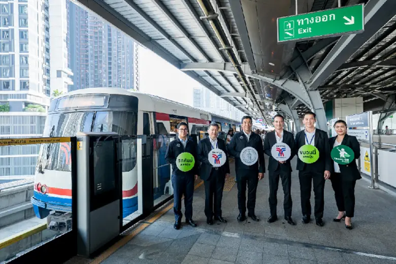 บีทีเอส กรุ๊ปฯ จับมือ กทม. เดินหน้า "โครงการ รถคันนี้ #ลดฝุ่น" ชวนประชาชนร่วมผลักดันให้กทม.เป็นเมืองปลอดฝุ่น PM2.5