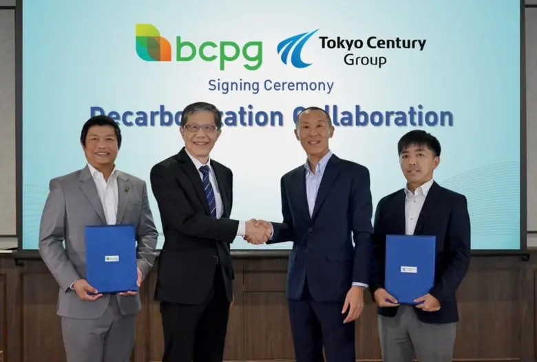 BCPG" ลงนามความร่วมมือ "TCCS" ในโครงการรถเช่าพร้อมรับคาร์บอนเครดิต