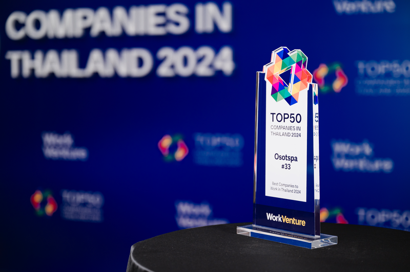 โอสถสภา คว้า 6 รางวัล จากเวที Future Trends Ahead & Awards 2024 และติดอันดับ Top 50 Companies in Thailand 2024 ตอกย้ำตำแหน่ง "องค์กรในฝันของคนรุ่นใหม่"