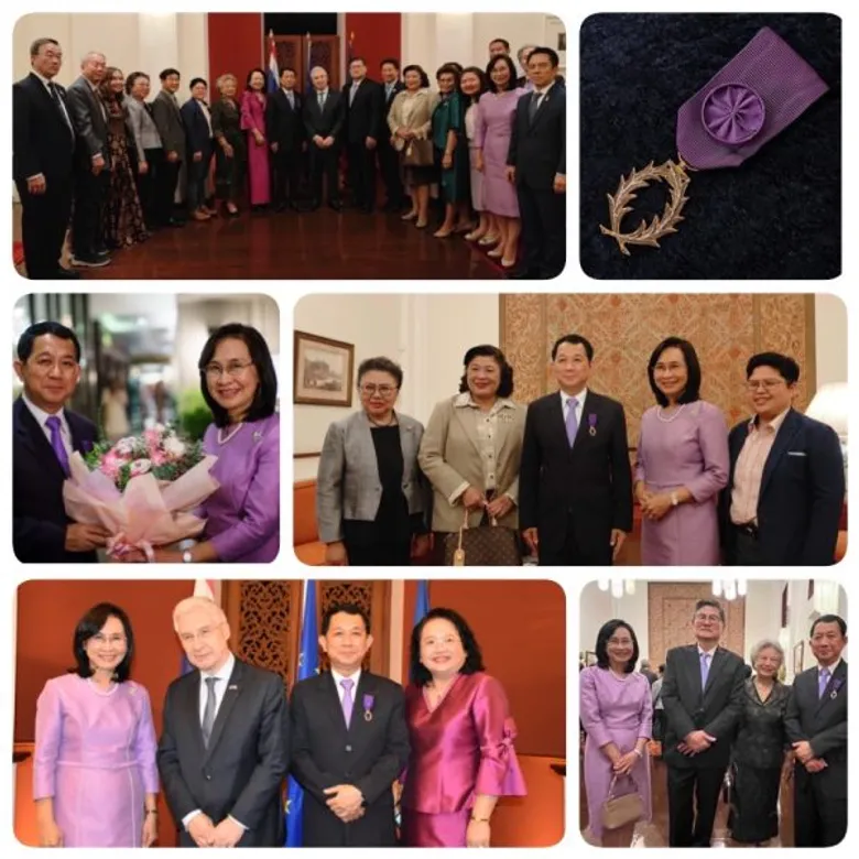 วว.ร่วมแสดงความยินดี ศ.ดร.น.พ.สิริฤกษ์ ทรงศิวิไล รับเครื่องราชเครื่องอิสริยาภรณ์ ปาล์ม อคาเดมิค