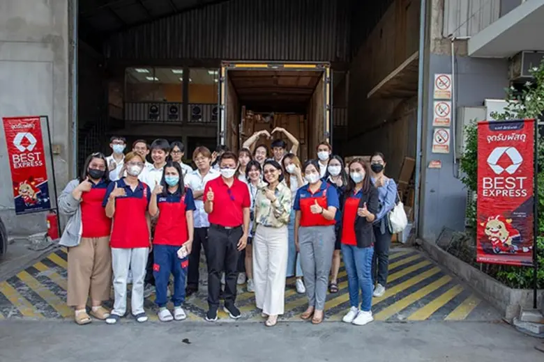 BEST Express ต้อนรับคณะครูและนักศึกษามหาวิทยาลัยมหิดล เยี่ยมชมและเรียนรู้การขนส่งพัสดุด่วน