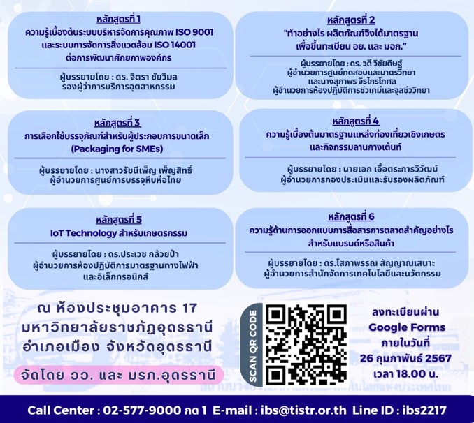 "ศุภมาส" ปลื้ม "โครงการ Quick win : Up-Skill Re-Skill พัฒนากำลังคนสมรรถนะสูงของ อว." สำเร็จเกินเป้า มอบหมาย วว. - มรภ.อุดรธานี ขยายผลต่อยอดสู่ภูมิภาค