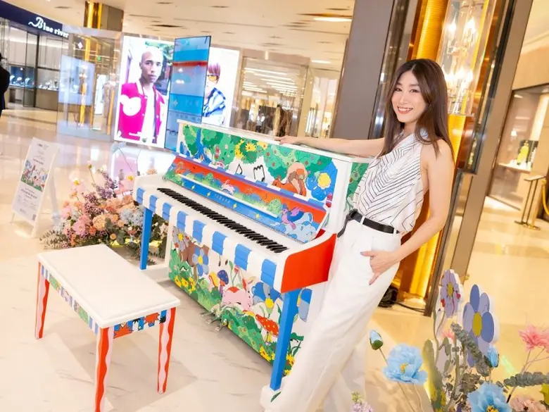 'Yamaha Piano' ดึง 'Pomme Chan' รังสรรค์ 'Global Love Piano' มอบพื้นที่แห่งความสุขที่สยามพารากอน
