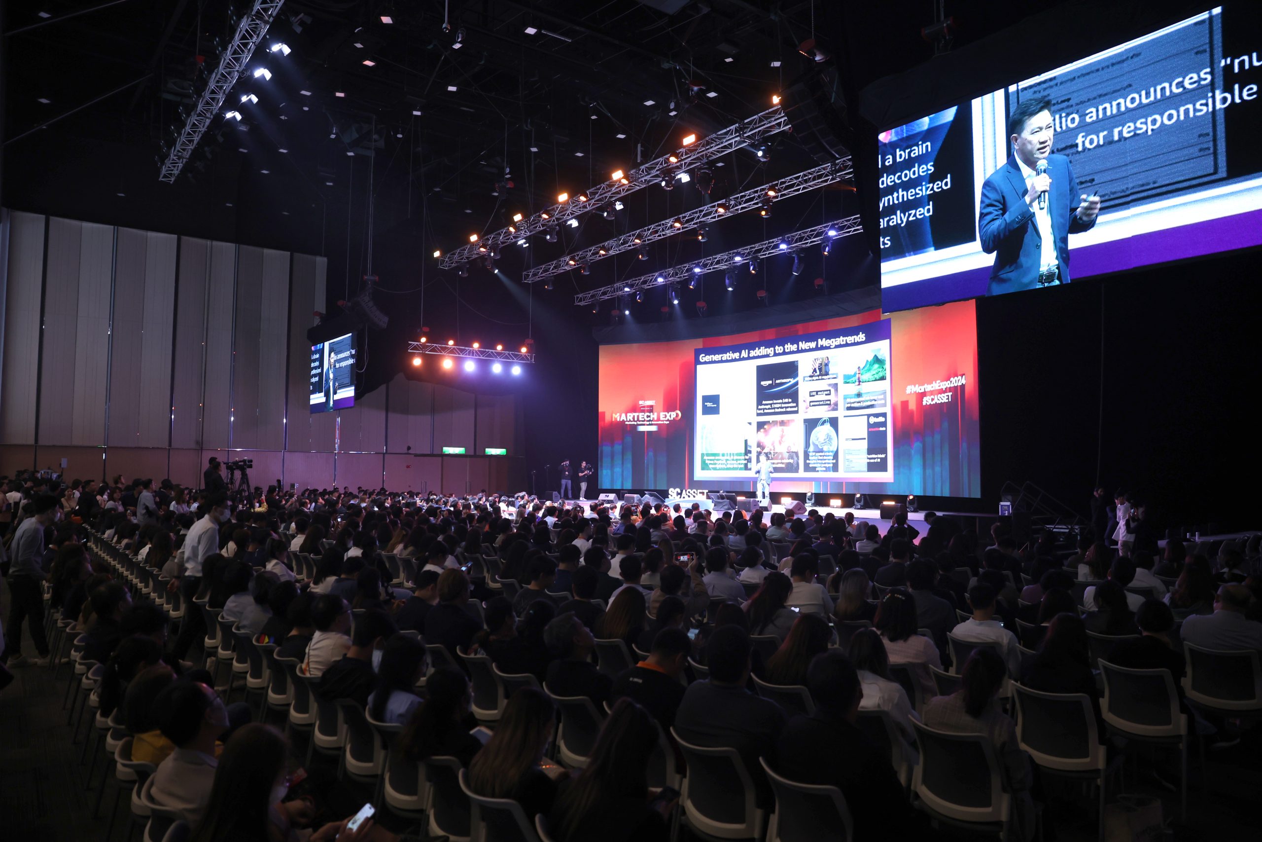 Future Trends ร่วมกับ JITTIPONG Loespradit และ SC Asset ประกาศความสำเร็จการจัดงาน Marketing Technology & Innovation Expo 2024 by SC Asset กับ 4 เวทีเสวนา ที่มีผู้เข้าร่วมงานกว่า 10,000 คน