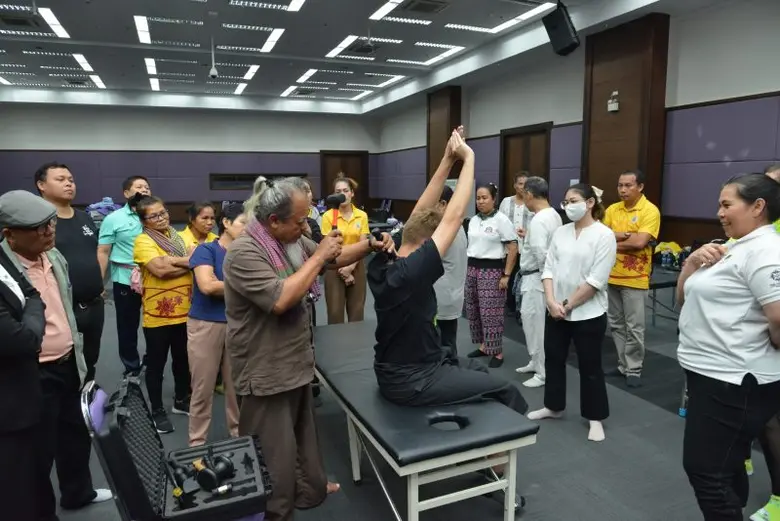 กรม สบส. จัดอบรมพัฒนาศักยภาพวิทยากรนวดตอกเส้นเพื่อสุขภาพ รุ่น 3 ปั้นวิทยากรมืออาชีพป้อนสู่สถาบันการศึกษา