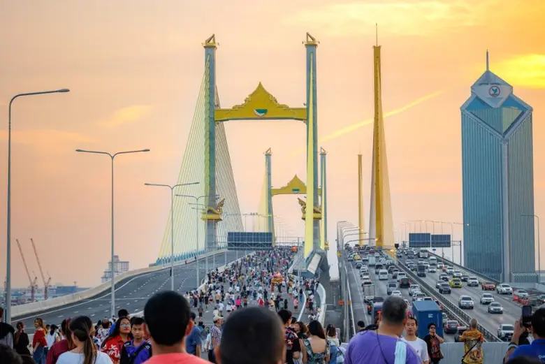 สุดยิ่งใหญ่และประทับไว้ในความทรงจำ! กทพ. ขอบคุณคนไทยนับแสนร่วมประวัติศาสตร์ ในงาน "Luck Lock Love รักล้นสะพาน" บนสะพานคู่ขนานสะพานพระราม 9