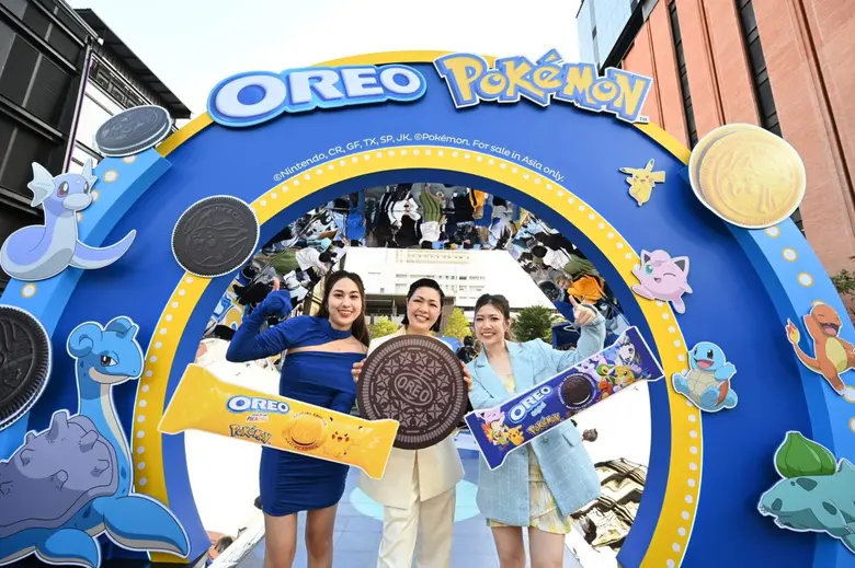 Mondelez launches the "OREO Pokemon" mega campaign creating a massively fun phenomenon, Boosting Sales Growth and Solidifying Biscuit Market Leadership