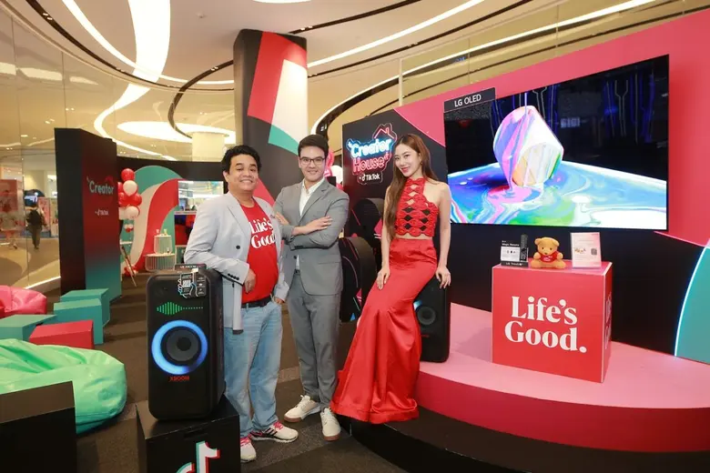 แอลจีจับมือ TikTok ส่งมอบตัวเลือกด้านความบันเทิงและโซลูชันที่หลากหลาย ให้เหล่าครีเอเตอร์สร้างสรรค์คอนเทนต์อย่างอิสระ ณ CreatorHousebyTikTok ใจกลางกรุงเทพฯ