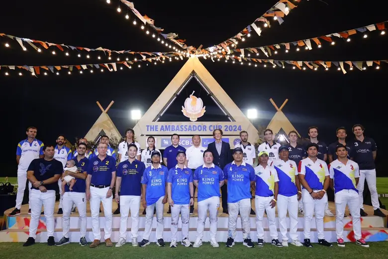 ทีมเต่าบินคว้าแชมป์การแข่งขันกีฬาขี่ม้าโปโล "The Ambassador Cup 2024"