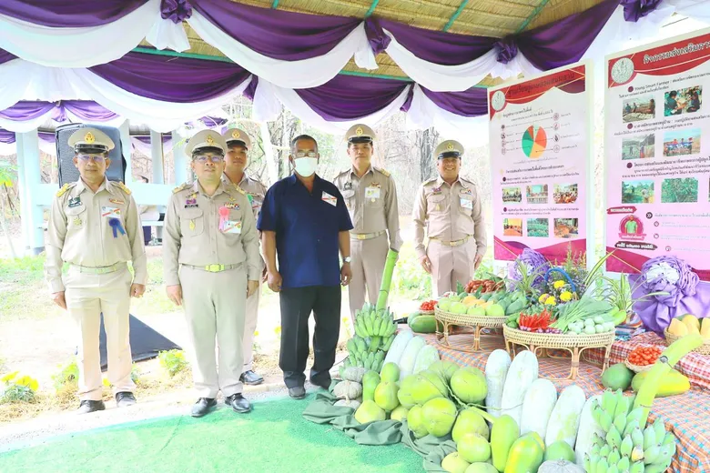 กรมส่งเสริมการเกษตร เข้าเฝ้าทูลละอองพระบาทรับเสด็จฯ สมเด็จพระกนิษฐาธิราชเจ้า กรมสมเด็จพระเทพรัตนราชสุดา ฯ สยามบรมราชกุมารี ณ โครงการห้วยองคตอันเนื่องมาจากพระราชดำริ จังหวัดกาญจนบุรี