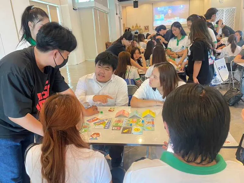 "บัญชี SPU" ล้ำสมัย! เรียนรู้ผ่าน "Board Game Cash UP" กับตัวจริง ประสบการณ์จริง