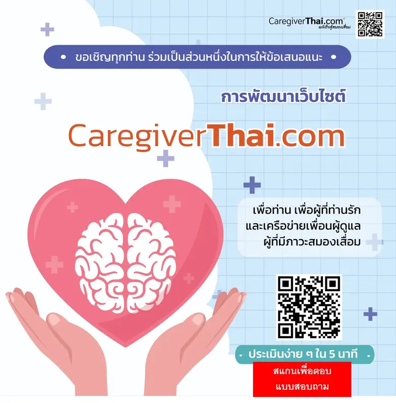 ครบ 1 ปี เว็บไซต์ CaregiverThai.com เผยหัวข้อยอดฮิตของผู้ดูแล คือ ผลข้างเคียงการใช้ยา สารอาหารจำเป็น และการรับมือความเครียดของผู้ดูแล