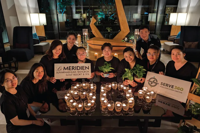 Le Meridien Suvarnabhumi, Bangkok Golf Resort & Spa Joins the Earth Hour 2024 Movement with Artistic Workshop