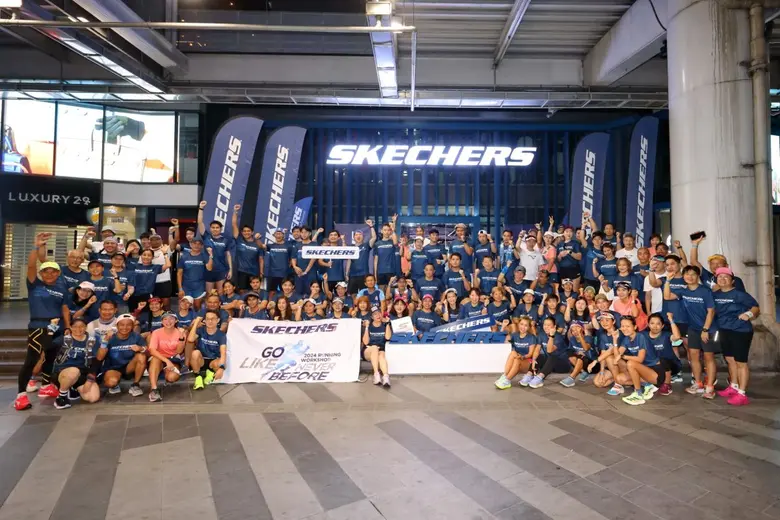 "สเก็ตเชอร์ส" จัดกิจกรรมวิ่ง SKECHERS RUNNING WORKSHOP 2024 ต่อเนื่องเป็นครั้งที่ 17 พร้อมทดสอบรองเท้าวิ่งรุ่น GOrun Max Cushioning Suspension