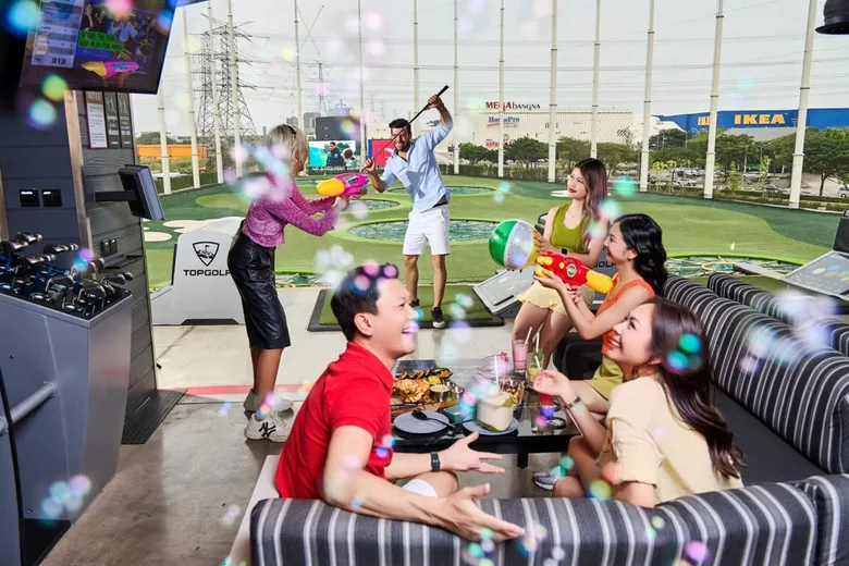 Topgolf Megacity Celebrates Songkran Festival with Unforgettable Entertainment and Family Fun