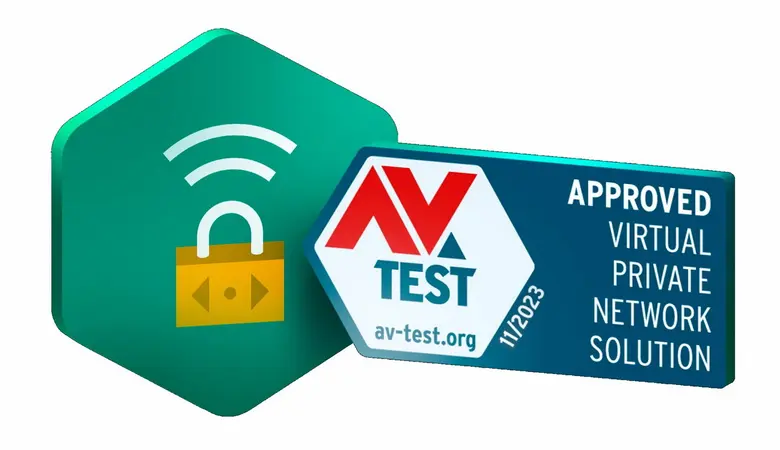 Kaspersky VPN wins AV-TEST 'Oscar' for speed and performance