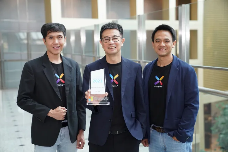 SCB TechX earns Business Transformation Partner Award of the Year for utilizing Microsoft's AI Innovations to seamlessly drive corporate digital transformation