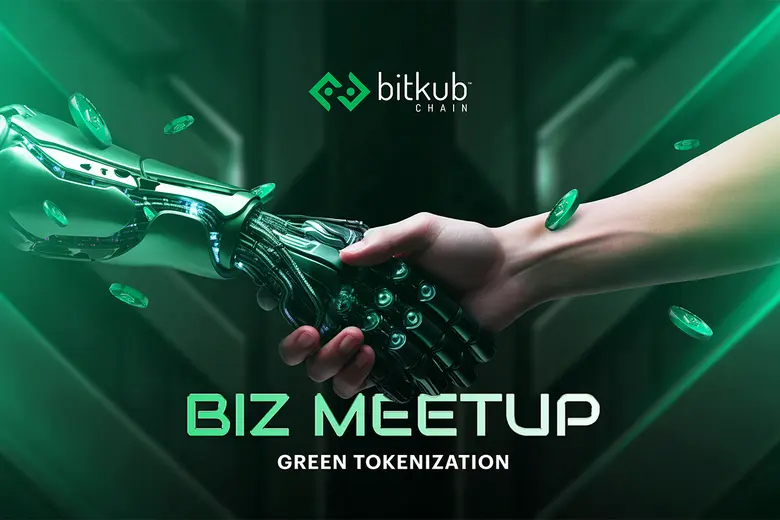 Bitkub ignites the business sector for preparing to embrace the world's new "Green &amp; Digital" trend at BKC Biz Meetup: Green Tokenization