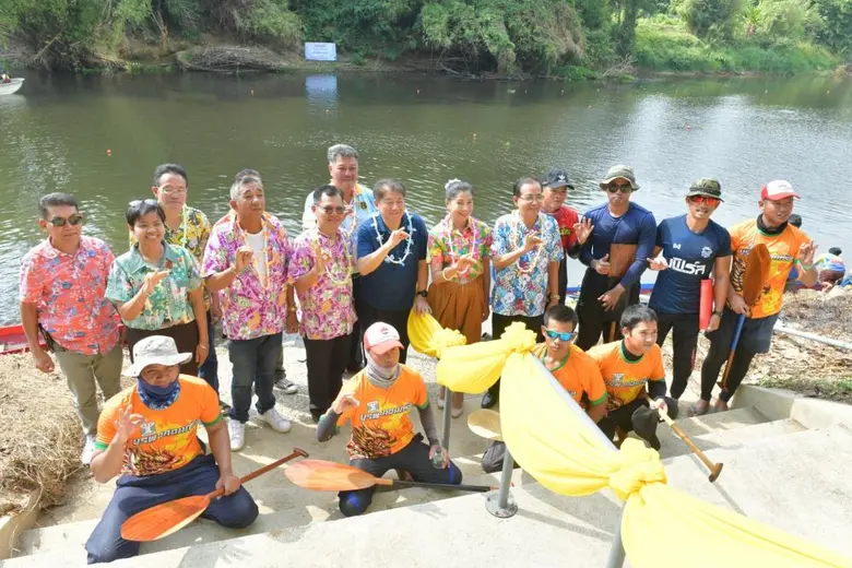 สำนักศิลปวัฒนธรรมฯ จัดแข่งขันเรือยาวประเพณีวัดน้ำรัก