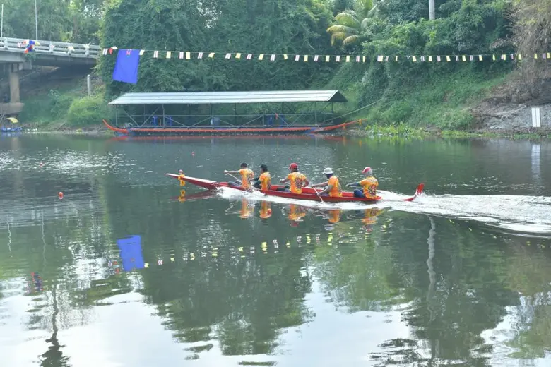 สำนักศิลปวัฒนธรรมฯ จัดแข่งขันเรือยาวประเพณีวัดน้ำรัก