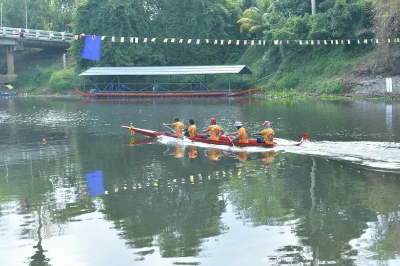 สำนักศิลปวัฒนธรรมฯ จัดแข่งขันเรือยาวประเพณีวัดน้ำรัก
