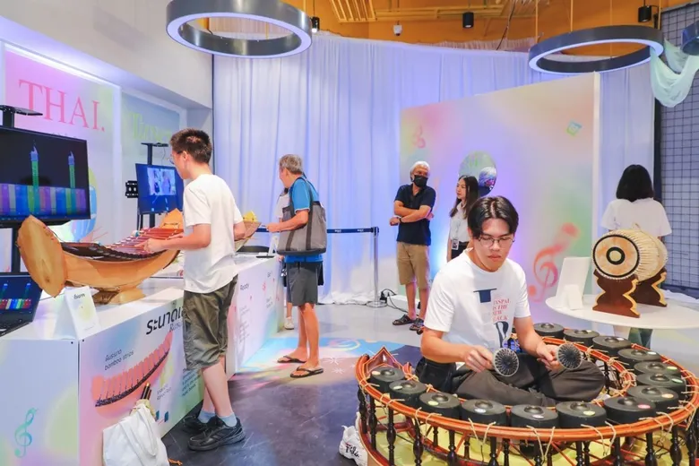 เปิดประสบการณ์ใหม่ของดนตรีไทยในนิทรรศการ Ha -THAI Tunes ตื่นตาตรึงใจ Interactive Art Exhibition และ โชว์จากวงดนตรีไทยประยุกต์ร่วมสมัย