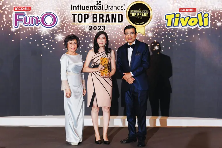 ฟันโอ-ทิวลี่ คว้ารางวัล "2023 Top Influential Brands Award" สุดยอดแบรนด์ที่ทรงอิทธิพลต่อผู้บริโภคมากที่สุด