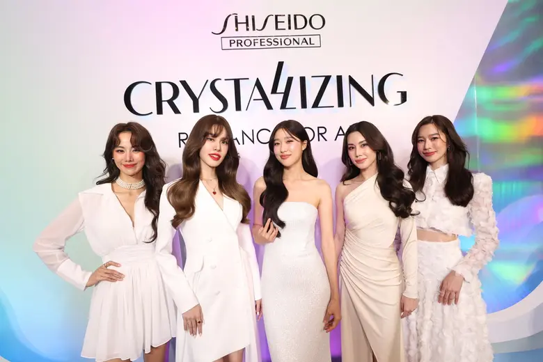 SHISEIDO PROFESSIONAL เปิดตัว CRYSTALLIZING ผลิตภัณฑ์ยืด-ดัดผมสูตรใหม่สุดพรีเมียมพร้อมขนทัพซุปเปอร์สตาร์แนวหน้าของเมืองไทย อวดทรงผมลุคใหม่สุขภาพดีสุดปัง นำทัพความปังโดย แก้ว-จริญญา ศิริมงคลสกุล