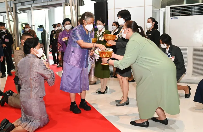 Her Royal Highness Princess Maha Chakri Sirindhorn Graciously Inaugurated the Architect'24 Exposition.