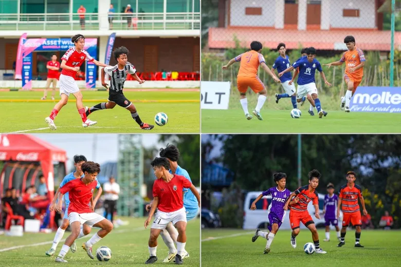 8 ทีมฝีเท้าฉมัง ลิ่วน็อกเอ้าท์ แอสเซทไวส์ สยามกีฬา คัพ 2024 ยู-16 ดวลแข้ง 11 พ.ค