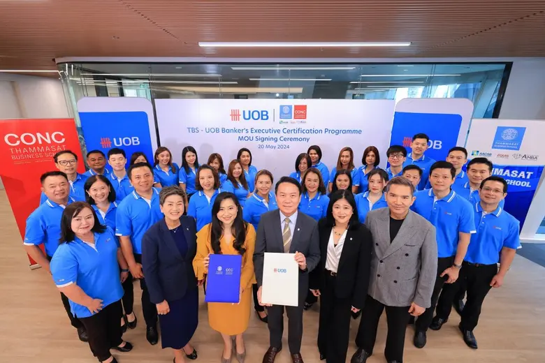 UOB Thailand partners with Thammasat Business School to enhance skillsets for business bankers