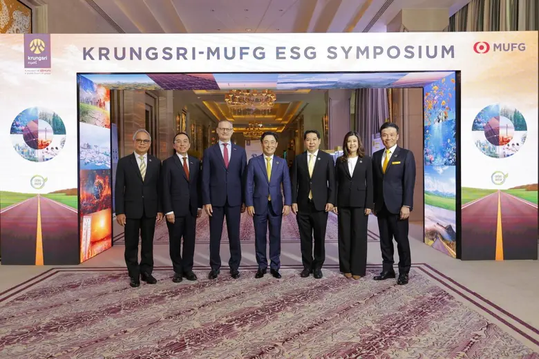 Krungsri joins forces with MUFG to host "Krungsri-MUFG ESG Symposium 2024", an ESG international symposium led by global experts on creating and leading businesses to transition towards a sustainable future