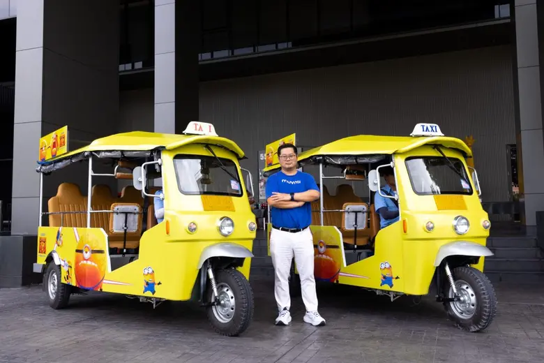 Riding MuvMi's Tuk Tuk x Despicable Me 4 to see Minions and join the activity to get movie tickets and premiums. Today - 31st August 2024
