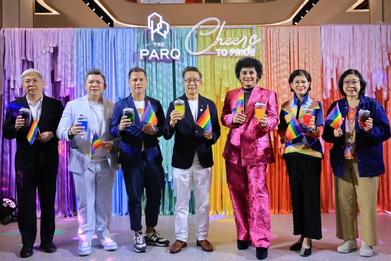 The PARQ paints a rainbow of Equality &amp; Diversity with its "Cheers to Pride" Campaign
