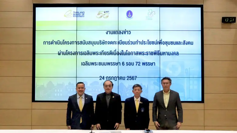 The Stock Exchange of Thailand (SET), in ...