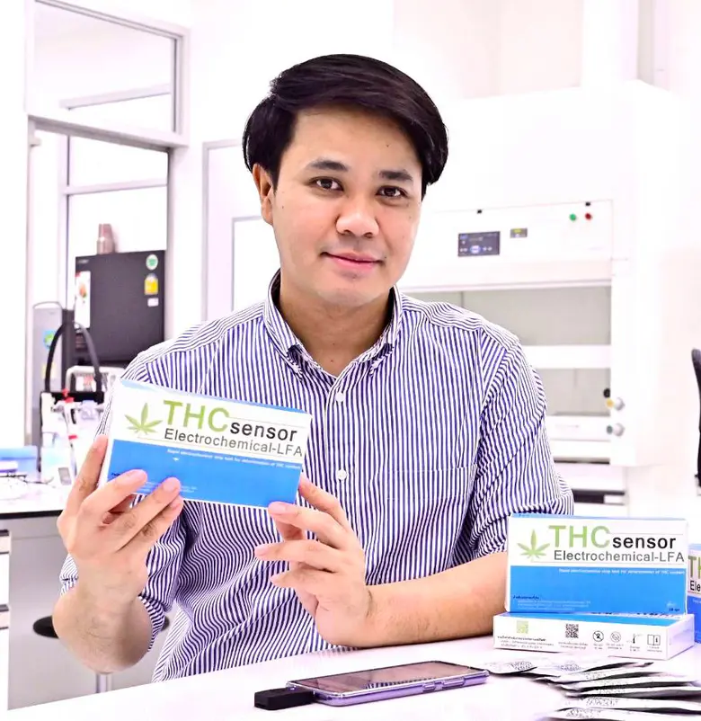 ชุดตรวจวัดสารมึนเมา THC ในผลิตภัณฑ์ที่ผสมกัญชา นวัตกรรมจุฬาฯ ลดเสี่ยงสุขภาพ เพิ่มความปลอดภัยผู้บริโภค