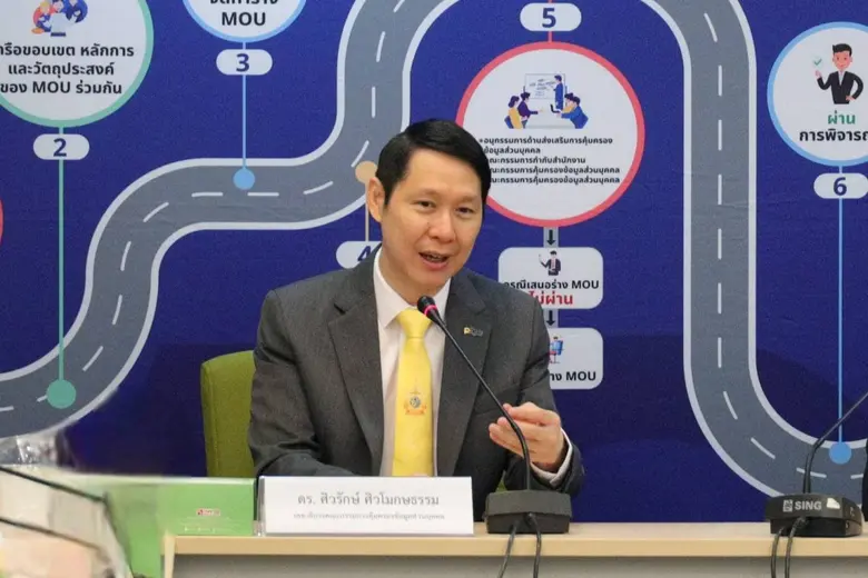 สำนักงานคณะกรรมการคุ้มครองข้อมูลส่วนบุคคล...