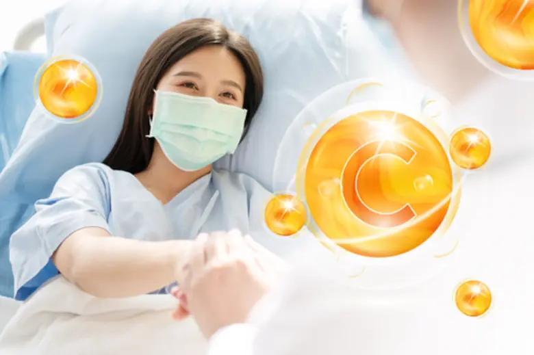 การใช้วิตามินซีความเข้มข้นสูง (Megadose v...