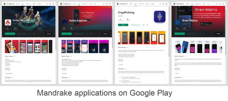 Kaspersky พบสปายแวร์ 'Mandrake' รีเทิร์น ติดตั้งแล้วมากกว่า 32,000 ครั้งผ่าน Google Play